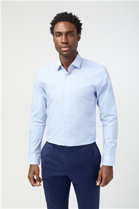  Slim Fit Dot Print Shirt