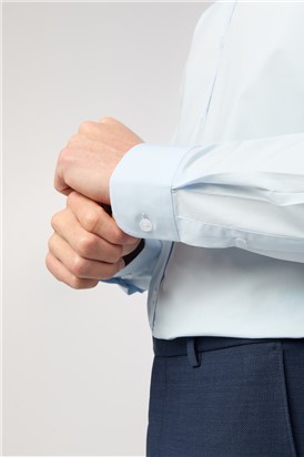 Regular Fit Blue Stretch Shirt