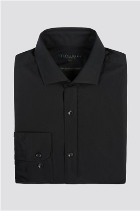  Tailored Fit Adjustable Cuff Cutaway Collar Shirt