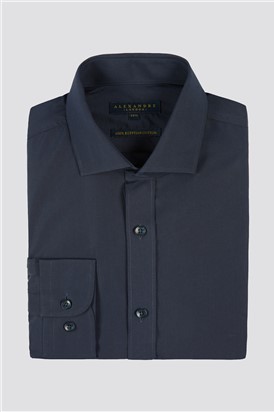  Tailored Fit Adjustable Cuff Cutaway Collar Shirt