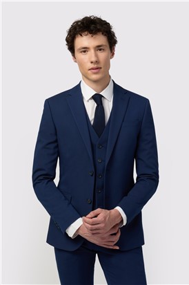  Skinny Fit Blue Stretch Trousers
