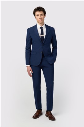 Skinny Fit Blue Stretch Trousers