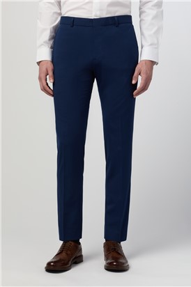 Skinny Fit Blue Stretch Trousers