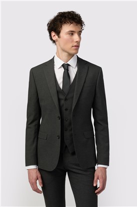  Skinny Fit Charcoal Stretch Trouser