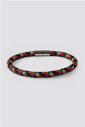 Multicolour Leather Bracelet