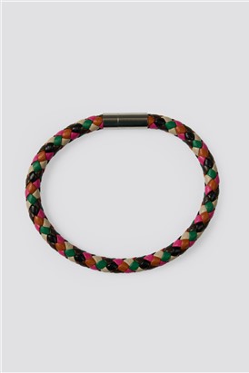 Multicolour Leather Bracelet