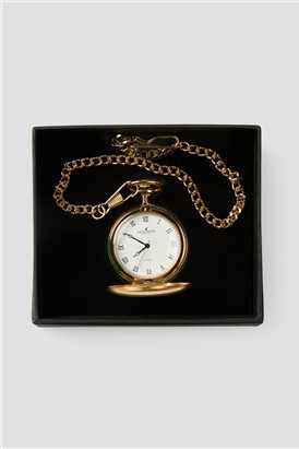 Gold Quartz Pocket Watch