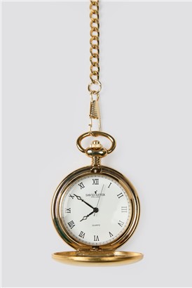 Gold Quartz Pocket Watch