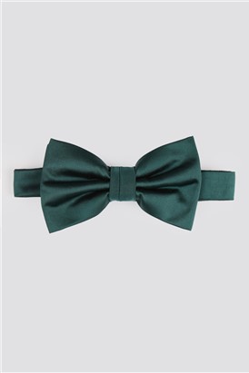  Emerald Satin Bow Tie