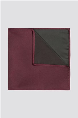  Burgundy Handkerchief