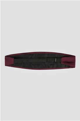  Burgundy Cummerbund