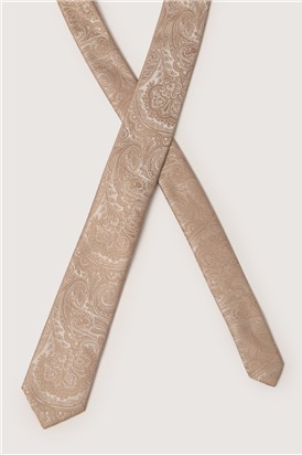  Champagne Paisley Tie