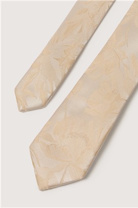  Champagne Summer Floral Tie