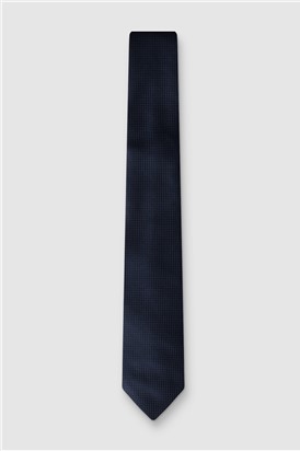  Navy Textured Tie