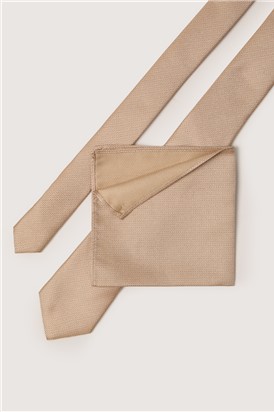  Champagne Textured Tie