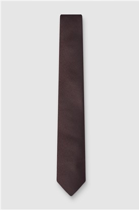  Brown Textured Tie