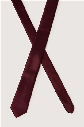 Burgundy Textured Pocket Square