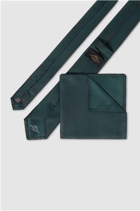  Green Textured Tie