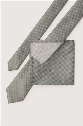  Sea Green Textured Tie