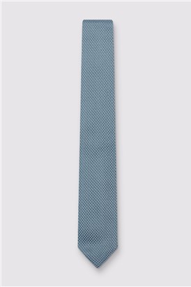 Blue Knitted Tie