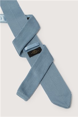  Blue Knitted Tie