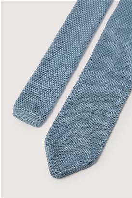  Blue Knitted Tie