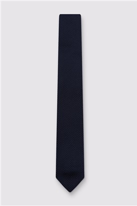 Antique Rogue Navy Knitted Tie
