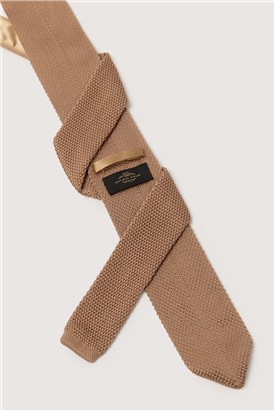  Sand Knitted Tie