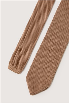  Sand Knitted Tie