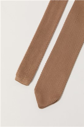  Sand Knitted Tie