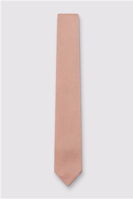 Antique Rogue Pink Knitted Tie