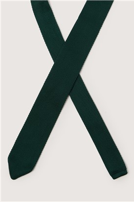  Green Knitted Tie