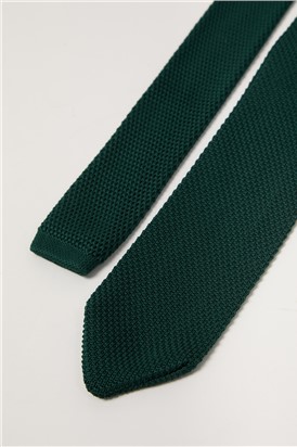  Green Knitted Tie