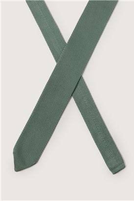  Sea Green Knitted Tie