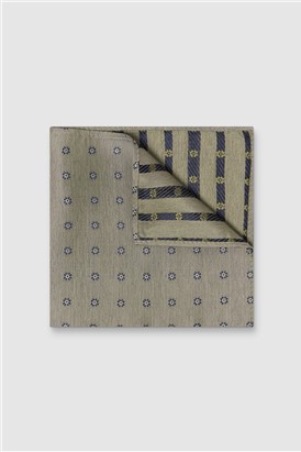  Sage Daisy Jacquard Silk Tie