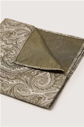  Sea Green Paisley Tie