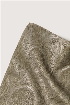 Sea Green Paisley Tie