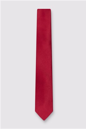  Slim Red Tie