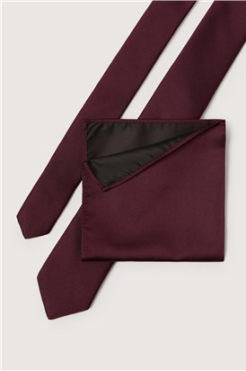  Burgundy Tie