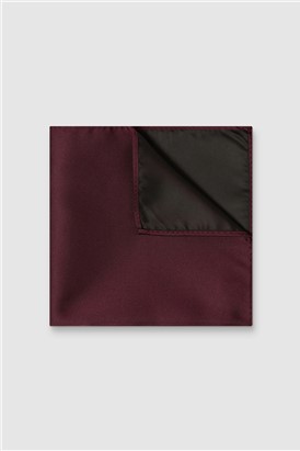  Burgundy Pocket Square