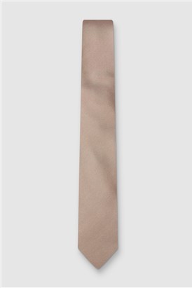 Alexandre Taupe Silk Tie