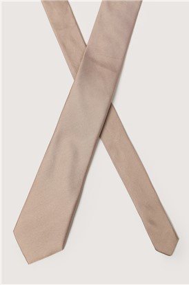  Taupe Silk Pocket Square