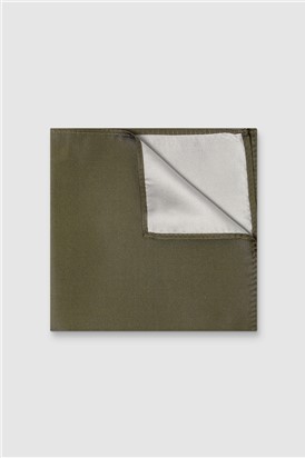  Sage Silk Pocket Square