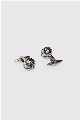  Silver Knot Cufflinks