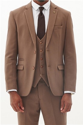  Tailored Fit HM5 Tan Suit