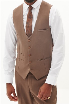  Tailored Fit HM5 Tan Suit