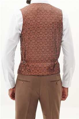  Tailored Fit HM5 Tan Suit