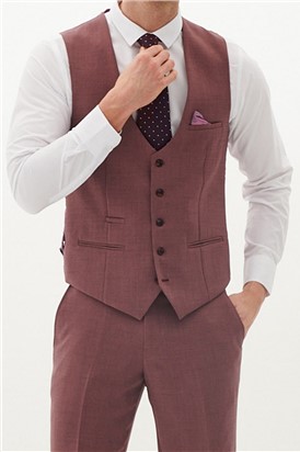  Tailored Fit Monty Mauve Suit