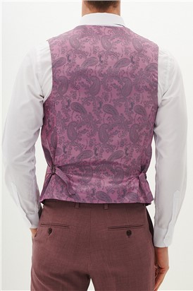  Tailored Fit Monty Mauve Suit