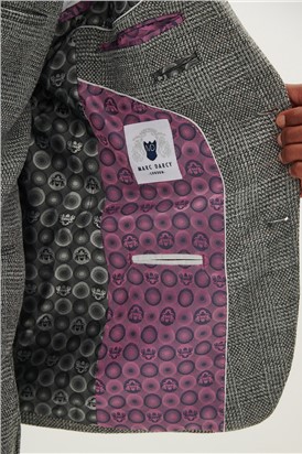  Slim Fit Kris Silver Jacket